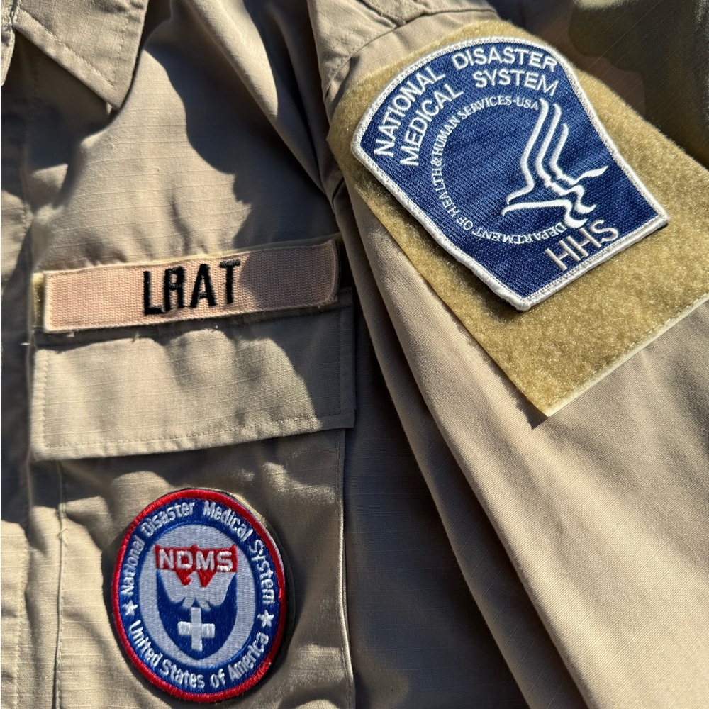 Rare Dept. of Health Human Services Tactical Jacket with Patches